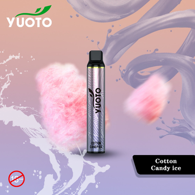 ไม่มีนิโคตินทิ้ง E Cig Yuoto Luscious 3000 Puffs Vape ปากกา OEM