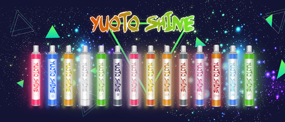 Yuoto Vape ยอดนิยมพร้อมเกลือนิโคตินคุณภาพสูง 5% Disposable Vape Original Yuoto 1500 Puffs Vape Ecigs