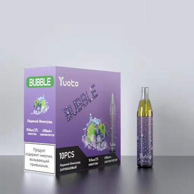 16 รส Yuoto Bubble, 22x110mm 4500 Puff Disposable Vape