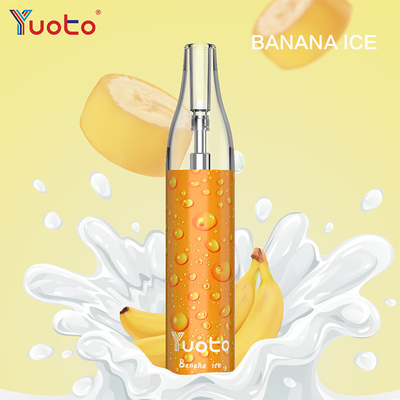 Type C ชาร์จ Yuoto Bubble 10ml E น้ำผลไม้บุหรี่อิเล็กทรอนิกส์ที่ใช้แล้วทิ้ง