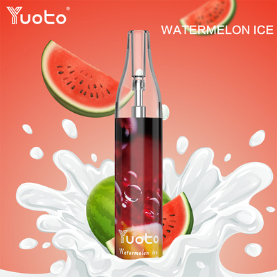 Type C ชาร์จ Yuoto Bubble 10ml E น้ำผลไม้บุหรี่อิเล็กทรอนิกส์ที่ใช้แล้วทิ้ง