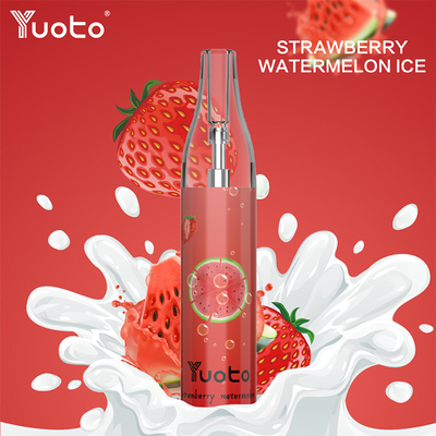รุ่น HOT ในรัสเซีย 100% Original 4000 พัฟ Yuoto Bubble แบบชาร์จไฟได้ 10ml 650mah