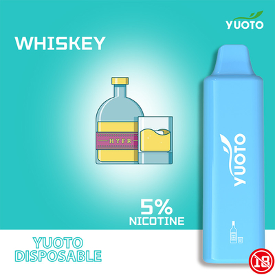 HOT Yuoto Smart Pro 1500puff 2-5% Mg แบบใช้แล้วทิ้ง Ecig Square Line Appearance