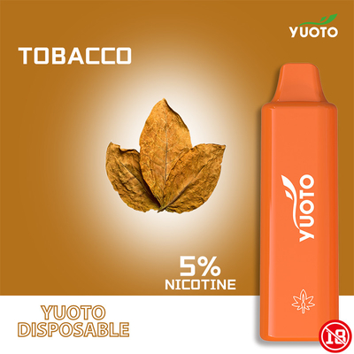 HOT Yuoto Smart Pro 1500puff 2-5% Mg แบบใช้แล้วทิ้ง Ecig Square Line Appearance