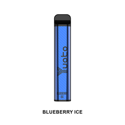 Yuoto 2500 Puffs Flavours Vaporizer Pen Kit 23 รสชาติ 5% 1200 mAh แบตเตอรี่น้ำแข็งองุ่นแบบใช้แล้วทิ้งยอดนิยมในอินเดีย