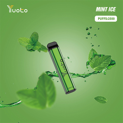 No Led Yuoto Xxl 2500 พัฟบุหรี่ Vape แบบใช้แล้วทิ้ง Elfbar
