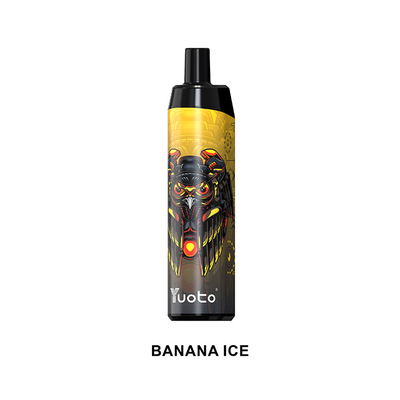 รุ่นใหม่ยอดนิยม 15 รส Yuoto 5000puff Thanos ทิ้ง Vape E Juice 14ml แบตเตอรี่ 650mAh