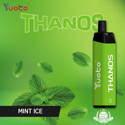 Mesh Coil Elf บุหรี่ E แบบใช้แล้วทิ้ง, Yuoto Thanos 5000 Puffs Pod Device