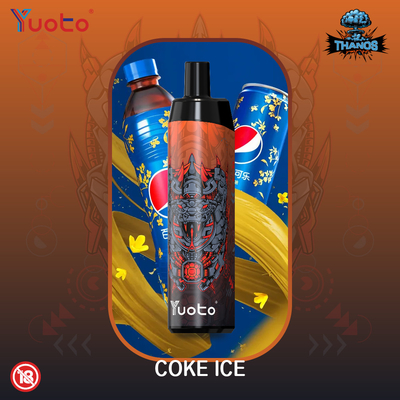 Yuoto Thanos 5000 ปากกาพัฟ Vape, 14ml E Juice Disposable Pods