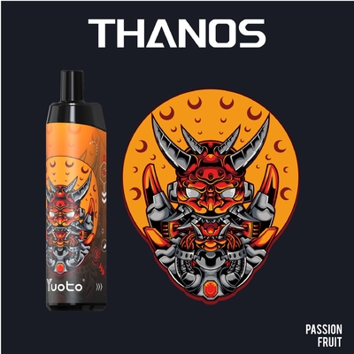 คุณภาพสูง Yuoto Thanos 5000 พัฟทิ้ง Vape E-Cigarettes Vape ปากกาตาข่าย Coil ชาร์จ 650mAh 14ml นิโคติน 5%