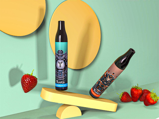 Yuoto 2000 ยอดนิยม Puffs Vape Disposable vape Mesh Coil 6ml E Juice 850mAh E-Cigarettes Vape ปากกา