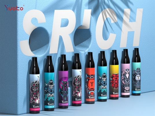 Yuoto 2000 ยอดนิยม Puffs Vape Disposable vape Mesh Coil 6ml E Juice 850mAh E-Cigarettes Vape ปากกา