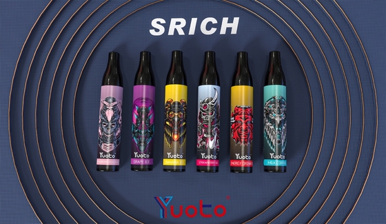 Yuoto 2000 ยอดนิยม Puffs Vape Disposable vape Mesh Coil 6ml E Juice 850mAh E-Cigarettes Vape ปากกา