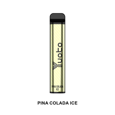 Yuoto XXL พอดทิ้ง 2500 Puffs Pina Colada 1200mAh แบตเตอรี่ 5% นิโคติน