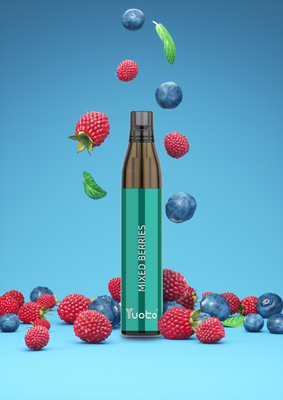 ขวด Yuoto ดั้งเดิม 100% สูงสุด 600 Puffs Disposable Vape