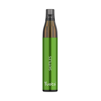 Yuoto ขวดสูงสุด 600 พัฟรสผลไม้ทิ้ง Vape 2ml 400mah ในยุโรปด้วย tpd TPD