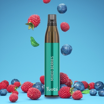 โรงงานเดิม 600 พัฟ 16 รส 2ml E-liquid ความจุ 600mAh แบตเตอรี่