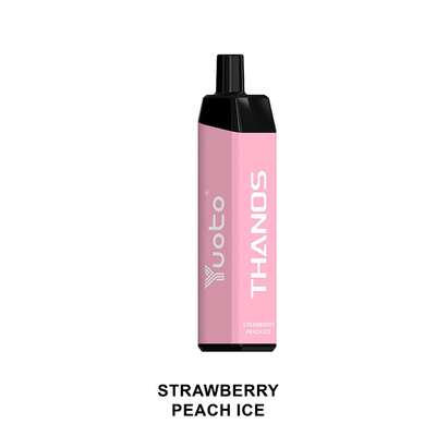 ตาข่ายม้วนทิ้ง Yuoto Thanos Vape ปากกา 5000puff ชาร์จแบตเตอรี่