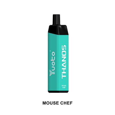 แม่พิมพ์ส่วนตัว Yuoto Thanos 5000 Puffs Mesh Coil แบตเตอรี่แบบชาร์จไฟได้ 650mah