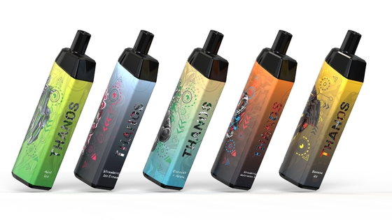 Thanos 5000 Puffs Disposable Vape, คอยล์ตาข่ายแบบชาร์จ Shisha