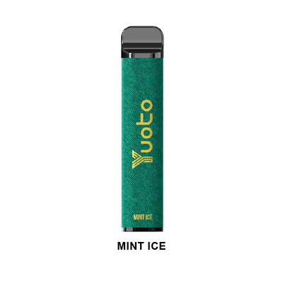 อุปกรณ์ Vaporizer ดั้งเดิมของ Yuoto, Mesh Coil 3500 Puffs Mint Vapes แบบใช้แล้วทิ้ง