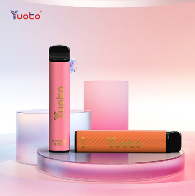น้ำผลไม้ 9 มล. Yuoto Vape แบบใช้แล้วทิ้ง Xxl สูงสุด 3500 พัฟ 5% บุหรี่ E เกลือ Nic