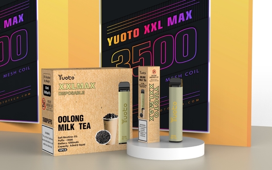 Yuoto รุ่นใหม่ XXL Max 3500 Puffs Electric Hookah Vape Pod Factory น้ำแข็งบลูเบอร์รี่โดยตรง