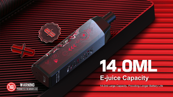 โรงงานขายส่งโดยตรง Vape Pod 14ml Ejuice 650mAh แบตเตอรี่โค้กน้ำแข็งสำหรับผู้จัดจำหน่ายพัฟ