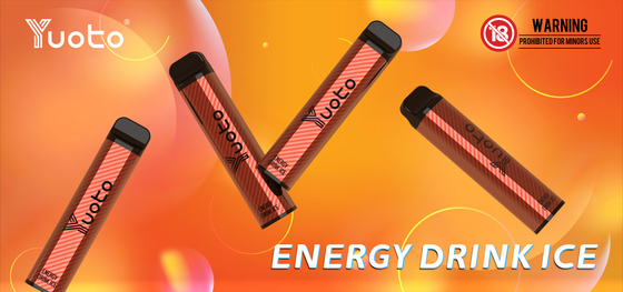 การจัดส่งที่รวดเร็ว Yuoto XXL 2500puffs บุหรี่ 2500 Puff Vaping Device 7.0ml Eliquid 1200mAh Battery