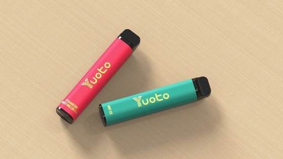 3500 พัฟ Yuoto XXL MAX ชุด vape แบบใช้แล้วทิ้งพร้อมรสสตรอเบอรี่คอยล์ตาข่าย
