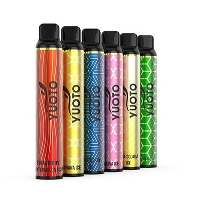 Yuoto Best Vape แบบใช้แล้วทิ้ง 2022 Peach Ice Luscious ขายส่งยุโรป 3000 พัฟ 50 มก. นิโคติน