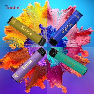 น้ำผลไม้ 9 มล. Yuoto Vape แบบใช้แล้วทิ้ง Xxl สูงสุด 3500 พัฟ 5% บุหรี่ E เกลือ Nic