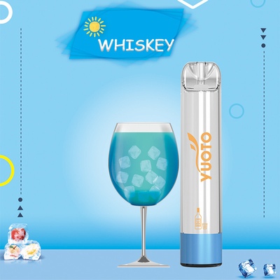 YUOTO Shine Pro 2000puffs Vape แบบใช้แล้วทิ้ง LED สีสันสดใส 5.0ml น้ำผลไม้และ 850mAh