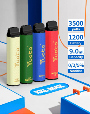 2023 รุ่นใหม่โลโก้ที่กำหนดเองคุณภาพสูง Yuoto 3500 Puff ทิ้ง Vape Nut Bars Taste