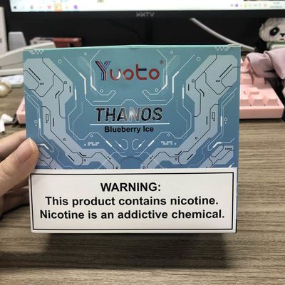 Yuoto Distributors Vape Pod แบบใช้แล้วทิ้ง 14ml E Juice 650mAh แบตเตอรี่ ขดลวดตาข่าย