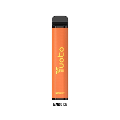 3500 Puffs XXL MAX ใหม่ Yuoto ทิ้ง Vape Mango Ice Mesh Coil 5% 2% นิโคติน