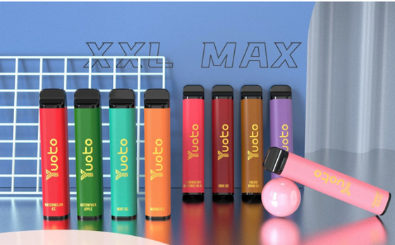 รัสเซียการขายที่ร้อนแรงที่สุด Yuoto XXL Max 3500 Puffs Mesh Coils พื้นผิวหนัง 9ml ขายส่งทิ้งขายส่ง I Vape