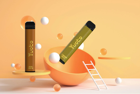 เกลือนิโคติน 5% 3500 Puffs Vape แบบใช้แล้วทิ้ง, 9.0ml E Juice Mesh Coil Yuoto Xxl Max
