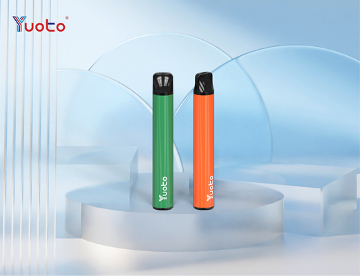 นิโคติน 2% 2ml E Juice Yuoto Plus 600 Puffs Vape Pen พร้อมใบรับรอง Tpd