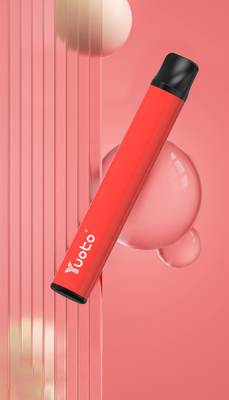 นิโคติน 2% 2ml E Juice Yuoto Plus 600 Puffs Vape Pen พร้อมใบรับรอง Tpd