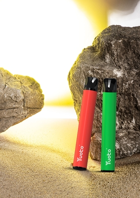 นิโคติน 2% 2ml E Juice Yuoto Plus 600 Puffs Vape Pen พร้อมใบรับรอง Tpd