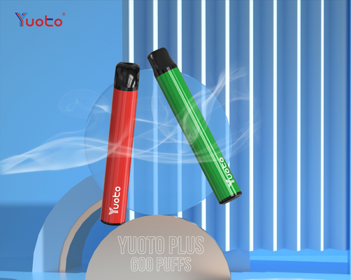 TPD Yuoto Plus 600puffs, Blueberry Ice 2ml 2% nicotine Vape Pen Device โรงงานขายส่งราคารสผลไม้