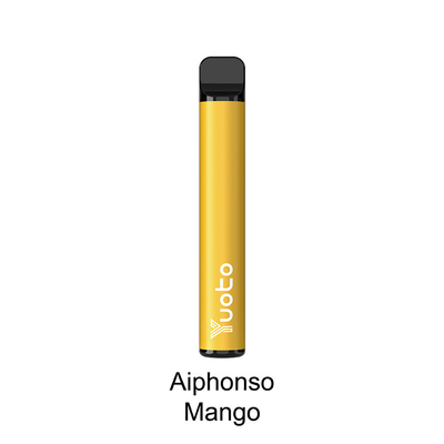 2% Nic 600 Puffs Vape ความจุน้ำผลไม้ Yuoto 2ml E