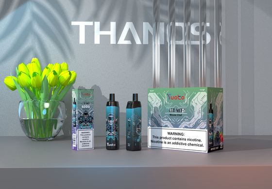 Thanos E Juice 14.0Ml 5000 Puffs แบตเตอรี่ Vape แบบใช้แล้วทิ้ง 650mAh