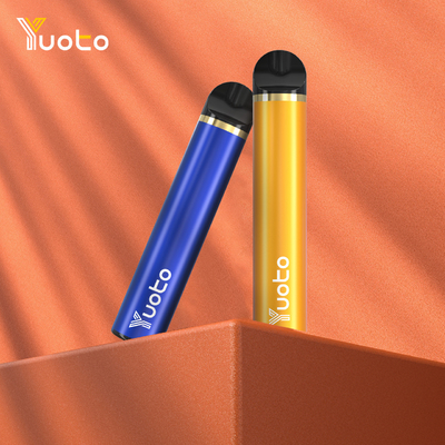 100% Original 1500 Puffs Yuoto บุหรี่อิเล็กทรอนิกส์ 900mAh 5ml ทิ้ง Pre-Filledfactory ขายส่ง E Cig Vaporizer 2