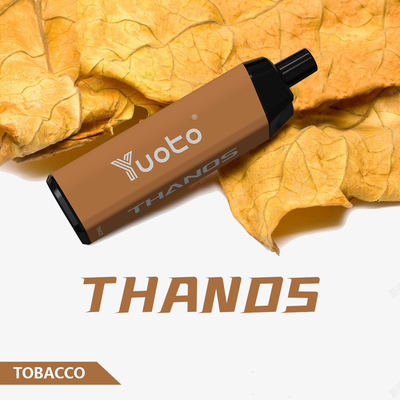 ROHS UL PSE Yuoto Thnaos 5000puffs ตาข่ายคอยล์ E Cig 14ml 650mAh