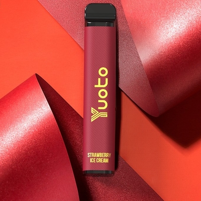 Yuoto XXL สูงสุด 3500 Puffs Vape แบบใช้แล้วทิ้ง 1200mAh แบตเตอรี่ 9.0ml E คอยล์น้ำผลไม้