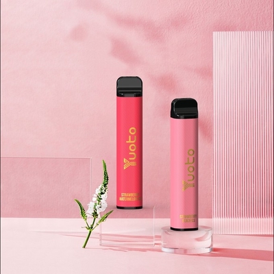 Yuoto Xxl Max 3500 Puffs Vapes แบบใช้แล้วทิ้ง 1200mAh Leather Finish