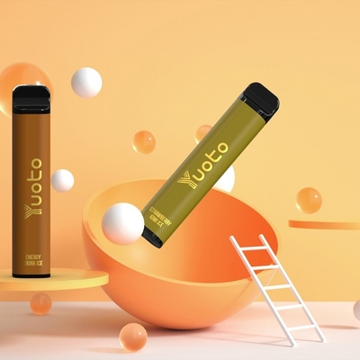 Yuoto Xxl Max 3500 Puffs Vapes แบบใช้แล้วทิ้ง 1200mAh Leather Finish