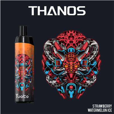 Msds Aluminium Alloy Vaporizer แบบใช้แล้วทิ้ง Yuoto Thanos 5000 Puffs Vaporizer